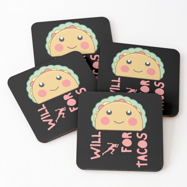 Item preview, Will Run For Tacos designed and sold by The Sober Art.