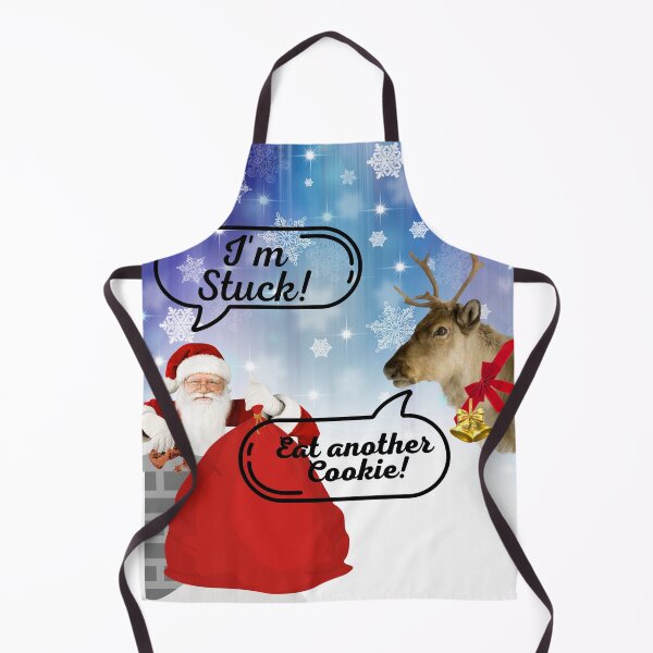 Item preview, Funny Santa nd Reindeer Christmas designed and sold by TorieWear.