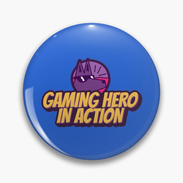 Artikelvorschau, Gaming Hero in Aktion entworfen und verkauft von GamingPillows.