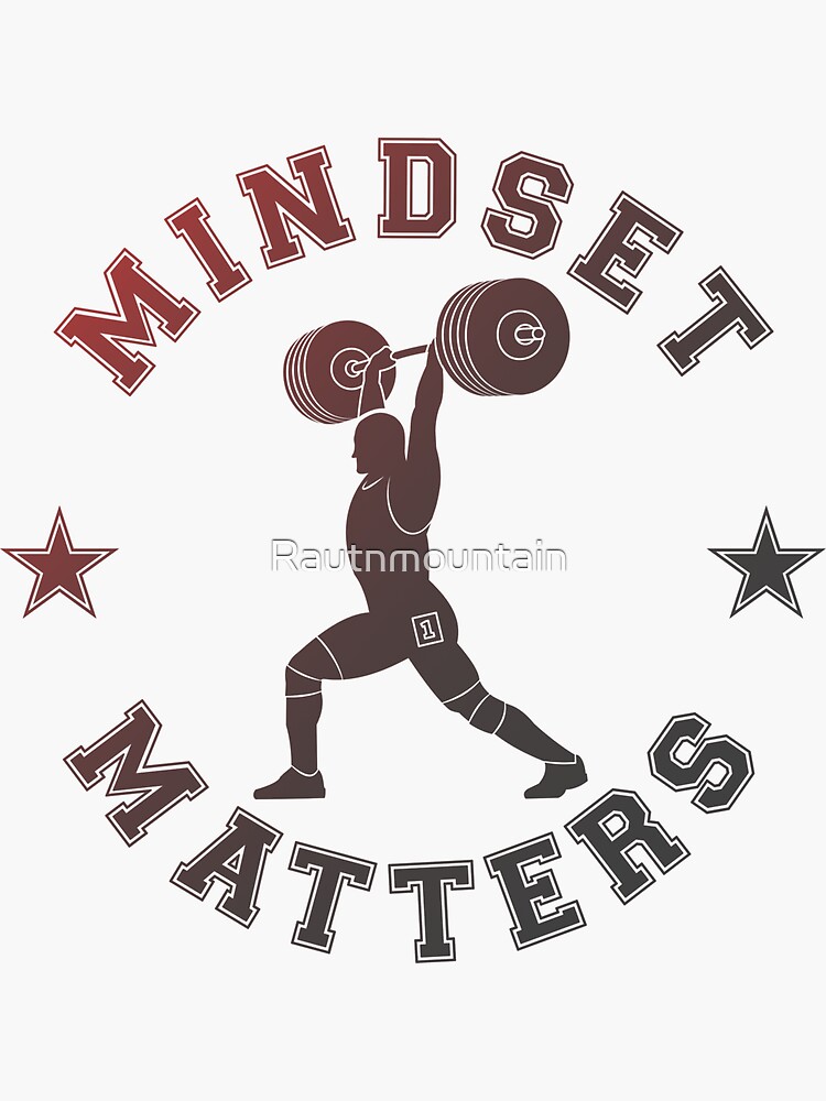 "Mindset Matters Power Lifter Weightlifter Weight Training