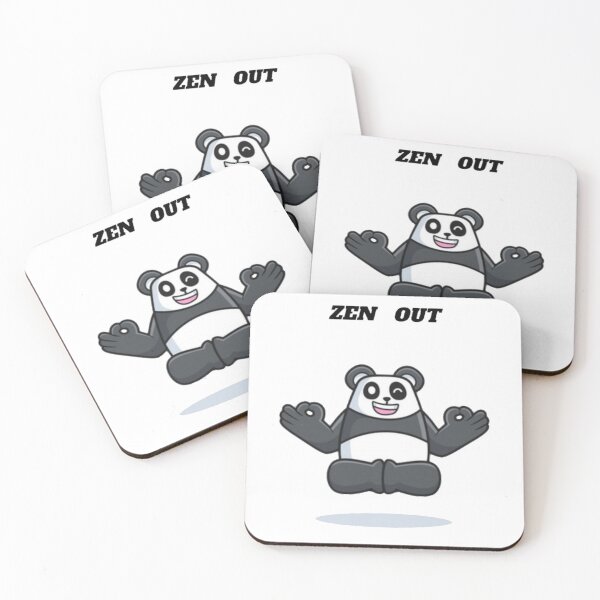 Item preview, Panda meditation designed and sold by ke3m.