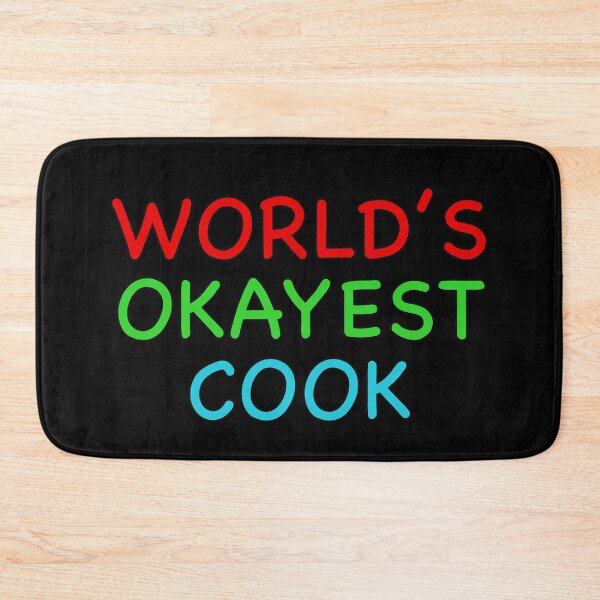 Item preview, Worlds Okayest Cook designed and sold by popculturechick.