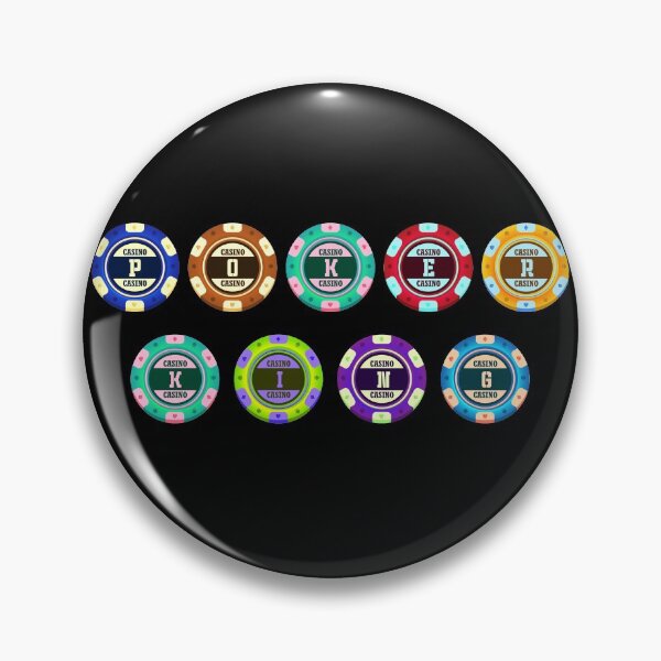 Item preview, Poker king chips-spells poker king designed and sold by trickydee.