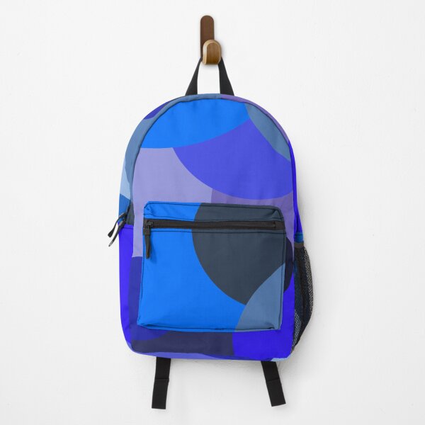 Item preview, abstract blue geometric design designed and sold by pauloneill-art.