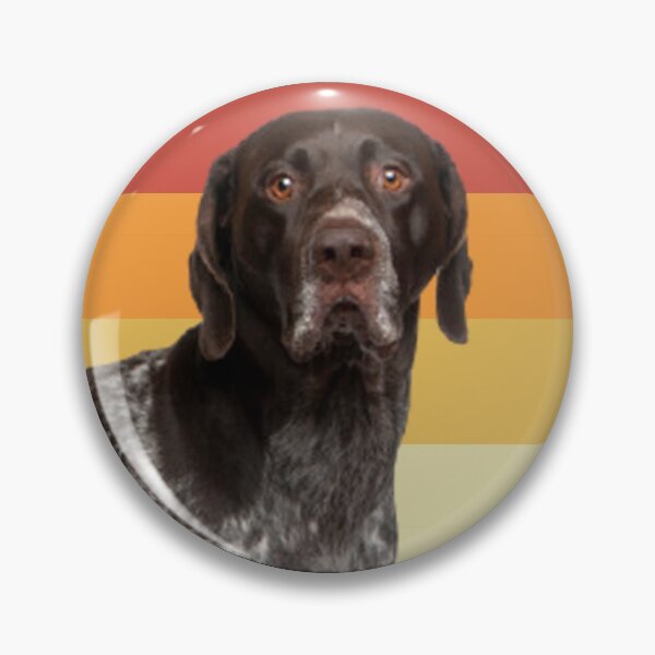 Item preview, funny german shorthaired pointer dog vintage retro face designed and sold by alaechamlal.