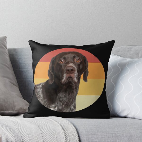 Item preview, funny german shorthaired pointer dog vintage retro face designed and sold by alaechamlal.