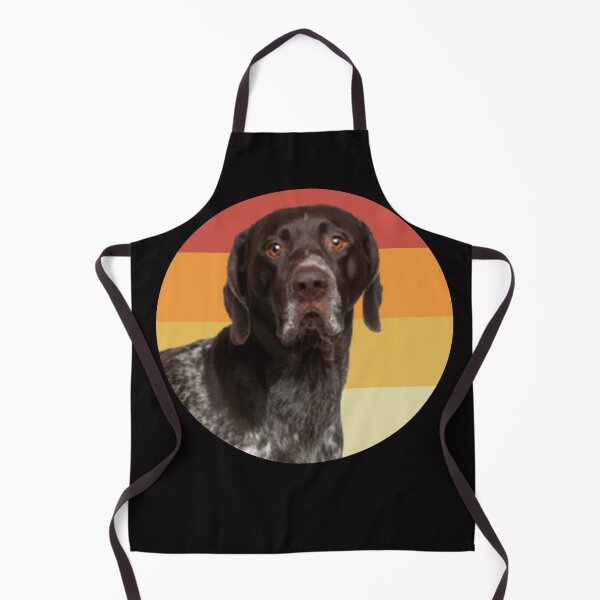 Item preview, funny german shorthaired pointer dog vintage retro face designed and sold by alaechamlal.