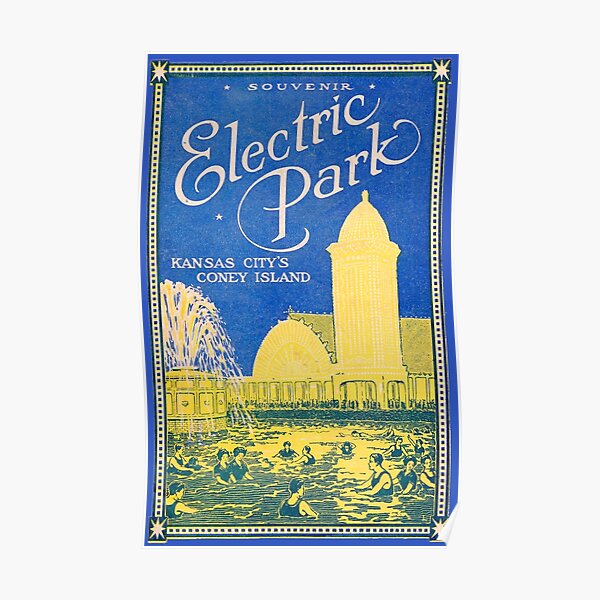 Elektrischer Park Poster