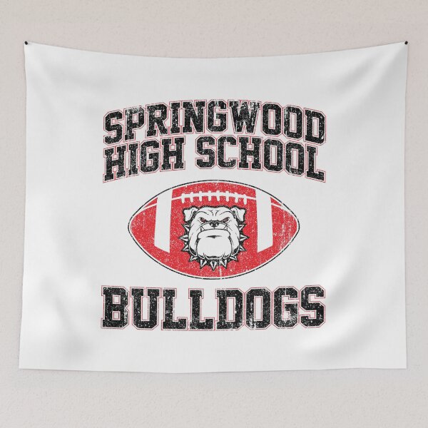 Item preview, Springwood High School Bulldogs Football (Variant) designed and sold by huckblade.