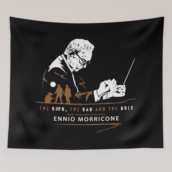 Item preview, The Maestro Morricone (Variant 2) designed and sold by Cinefanart1.