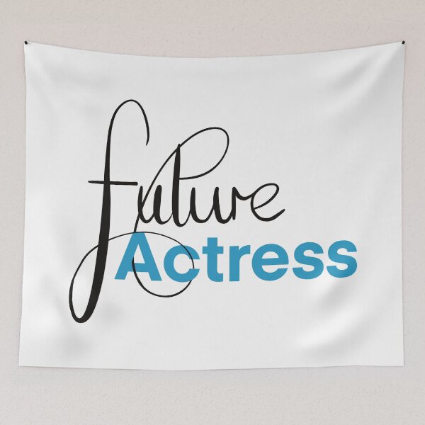 Item preview, Future Actress in Blue designed and sold by ToriaScarlett.