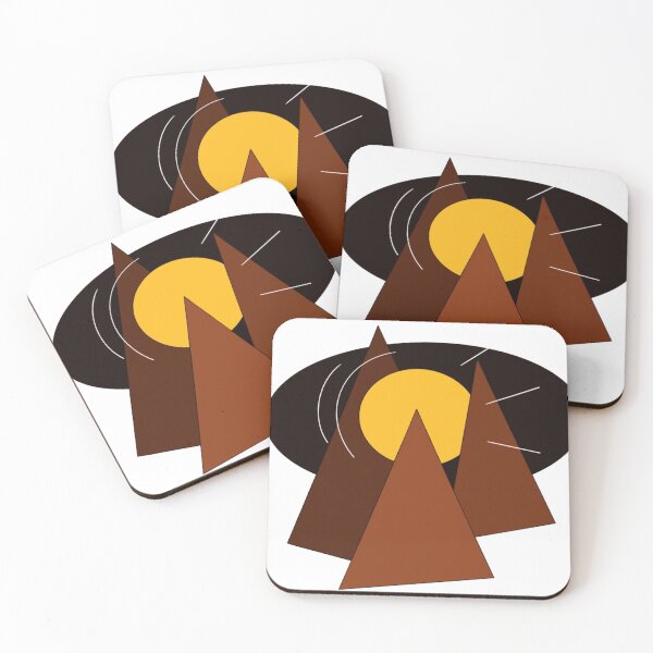 Item preview, abstract mountains with sunrise designed and sold by doomdelion.