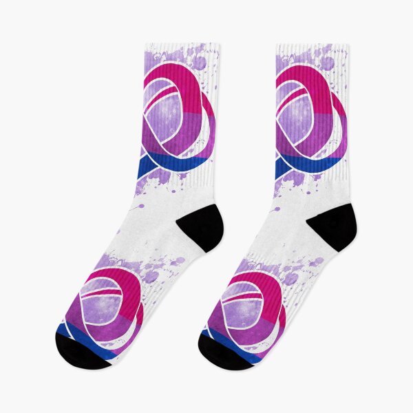 Item preview, Bi flag - Poly heart - LGBT symbol designed and sold by zachholmbergart.