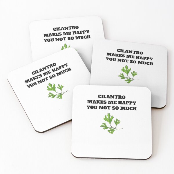 Item preview, Cilantro makes me happy you not so much designed and sold by Jeangel97.