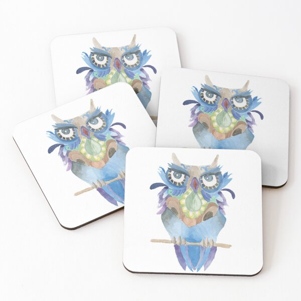 Item preview, An Owl in colors designed and sold by LiliDN.