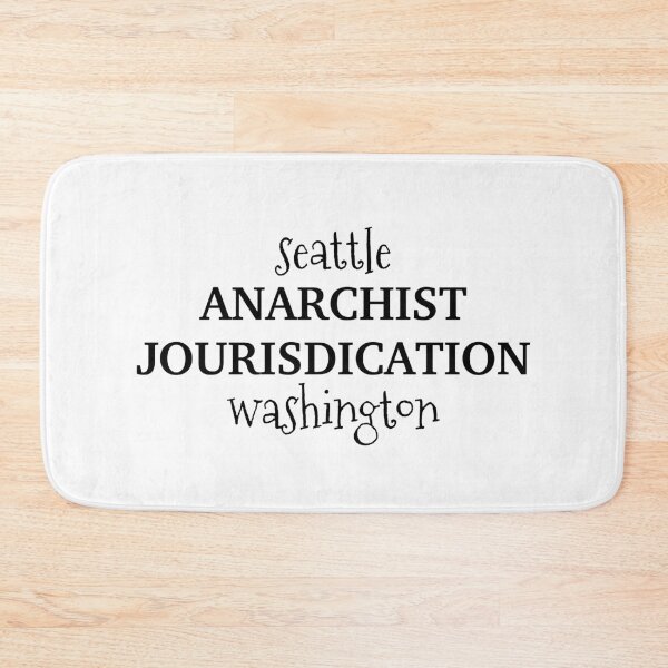 Item preview, Anarchist Jurisdiction - Seattle designed and sold by TINASTORESHOPE.