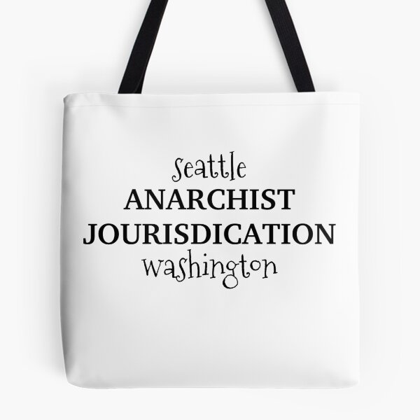 Artikelvorschau, Anarchistische Gerichtsbarkeit - Seattle entworfen und verkauft von TINASTORESHOPE.