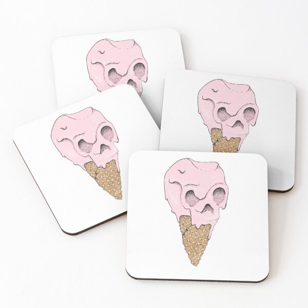 Item preview, Skull Ice Cream Cone designed and sold by darkwolfco.