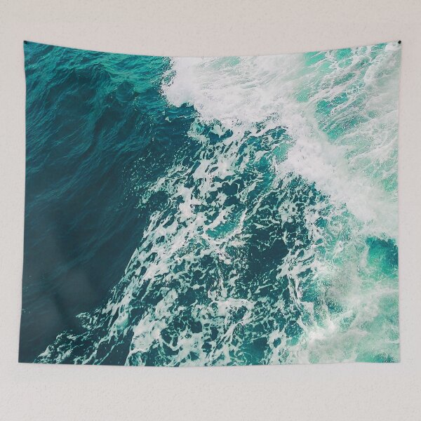 Item preview, Turquoise ocean wave designed and sold by OrionPhotograph.