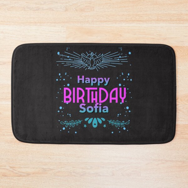 Item preview, Happy birthday Sofia designed and sold by hemerton.