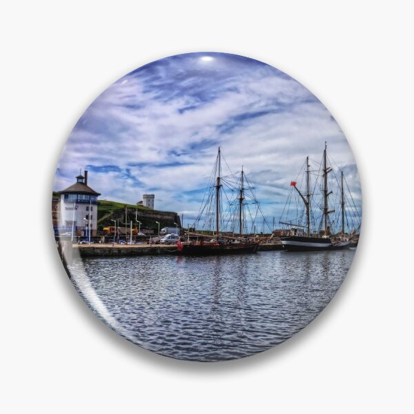 Item preview, Tall Ships in Whitehaven Harbour designed and sold by tomg.