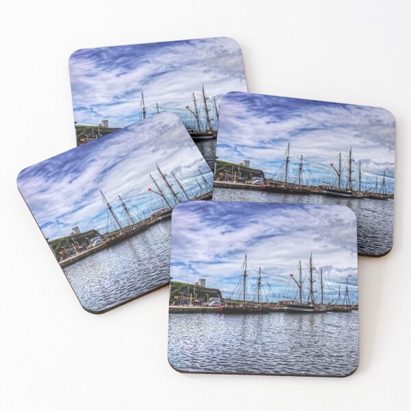 Item preview, Tall Ships in Whitehaven Harbour designed and sold by tomg.