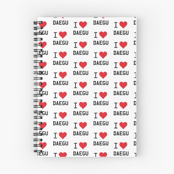 Item preview, I Love Daegu designed and sold by mugify.