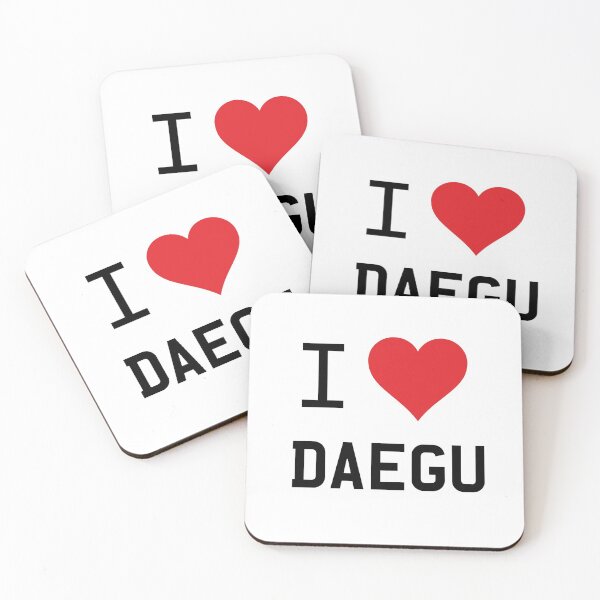 Item preview, I Love Daegu designed and sold by mugify.