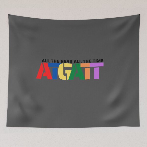 Item preview, ATGATT All The Gear All The Time designed and sold by Spicy Chilli.