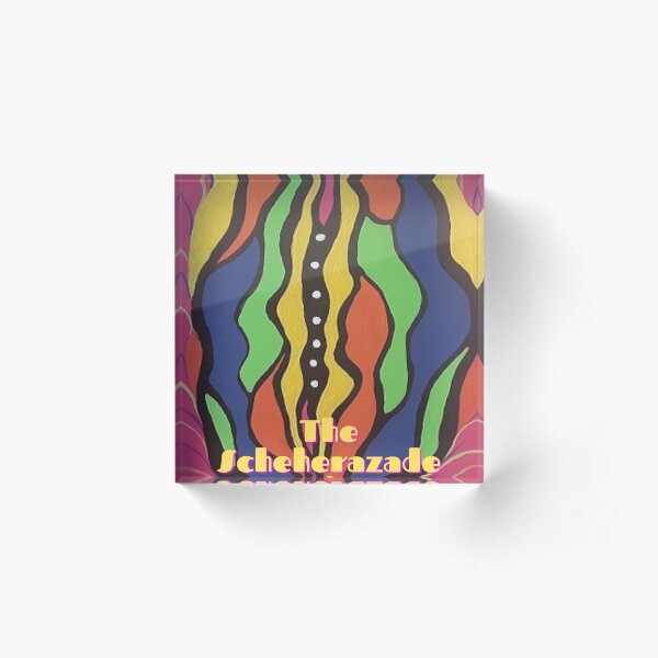 1/101 Scheherazade Project's Georgia Reash- Fruiti Tutti Flaming Lips Acrylic Block