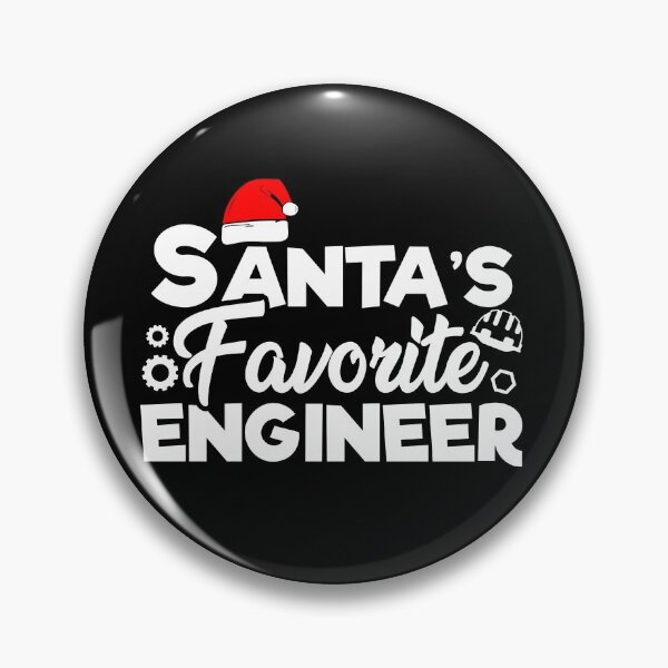 Item preview, Santa's favorite Engineer Christmas gift for engineer designed and sold by Jelisandie.