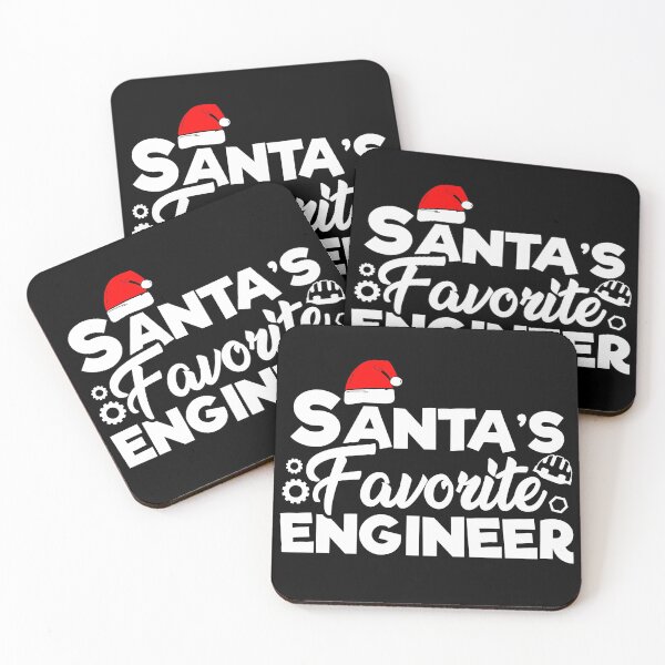 Item preview, Santa's favorite Engineer Christmas gift for engineer designed and sold by Jelisandie.