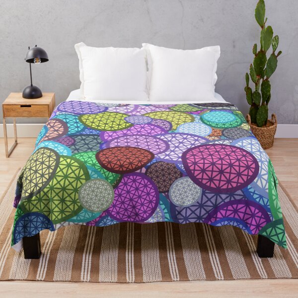 Item preview, Spaceship Earth Colorful Pattern designed and sold by FandomTrading.