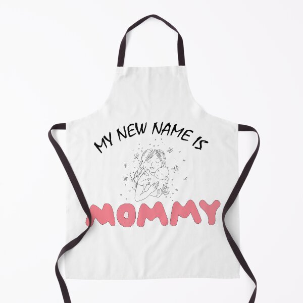 Artikelvorschau, Zeichendesign „Mein neuer Name ist Mama“ entworfen und verkauft von Artysneak.