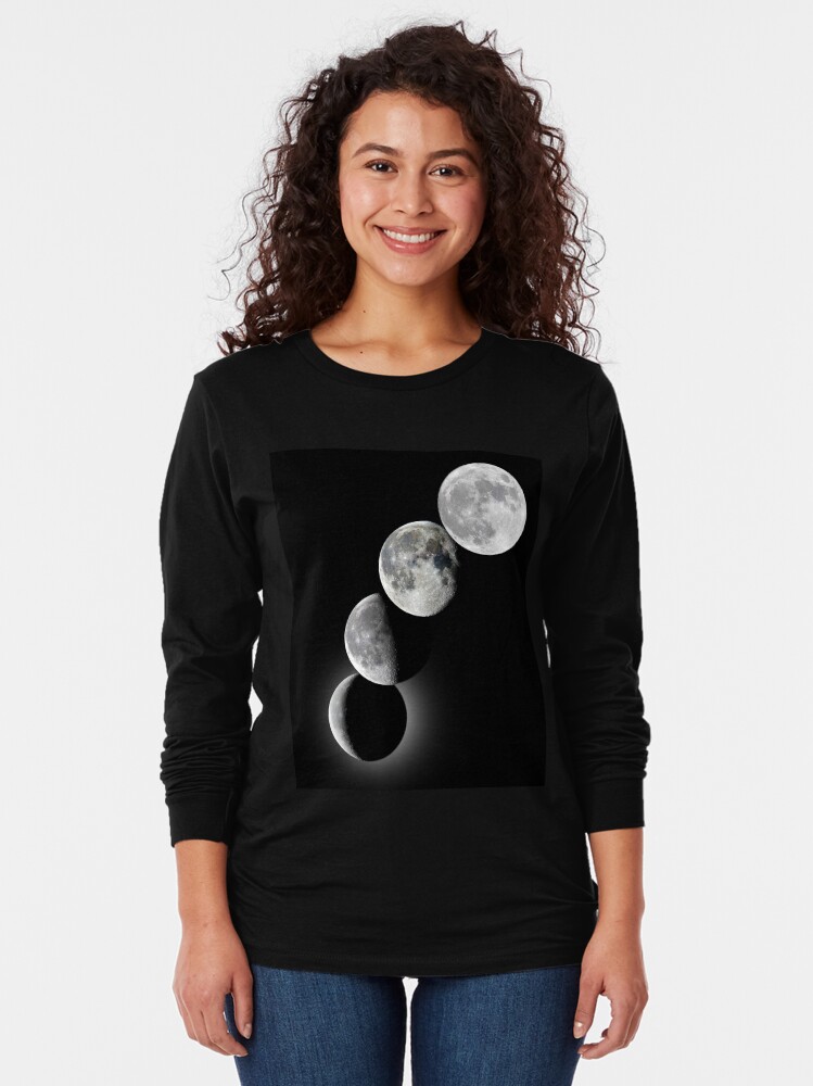 Alternate view of Moon Madness Long Sleeve T-Shirt