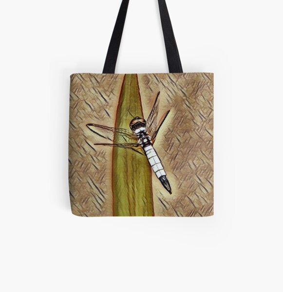 Pond Adjutant Dragonfly All Over Print Tote Bag
