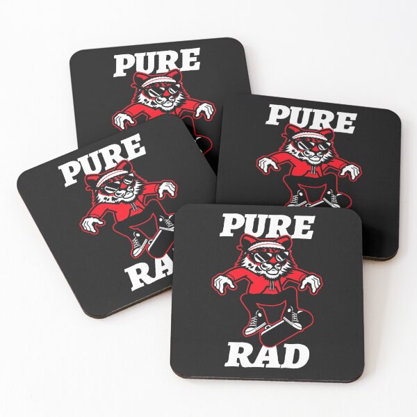 Item preview, Pure Rad tiger black shirt designed and sold by MerchByCraig.