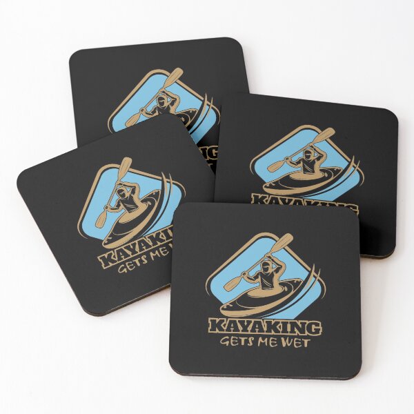 Item preview, Kayaking Gets Me Wet - Cool design for Kayak lovers - original gift idea for persons who loves kayaking  designed and sold by King Of Skies.