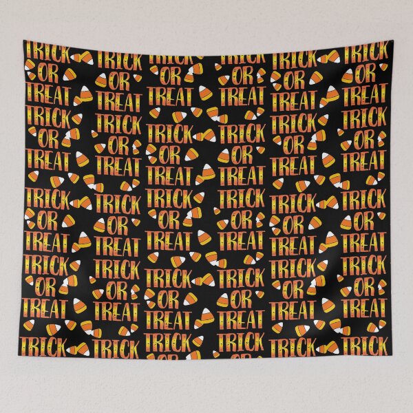 Item preview, Trick or Treat Candy Corn Pattern designed and sold by PawsitiveMum.