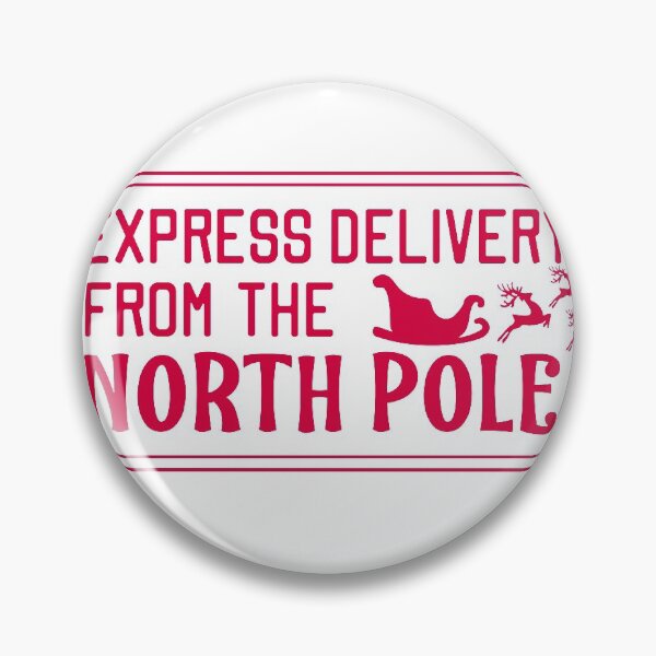 Item preview, Express Delivery from the North Pole (RED) designed and sold by lovesuperkarma.