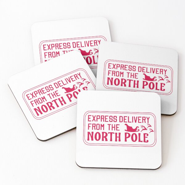 Item preview, Express Delivery from the North Pole (RED) designed and sold by lovesuperkarma.