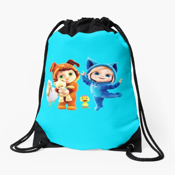 Ava and Dave happy birthday Drawstring Bag