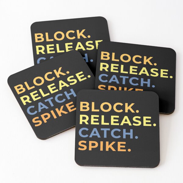 Item preview, Block Release Catch Spike NFL t-shirt designed and sold by Nate All.