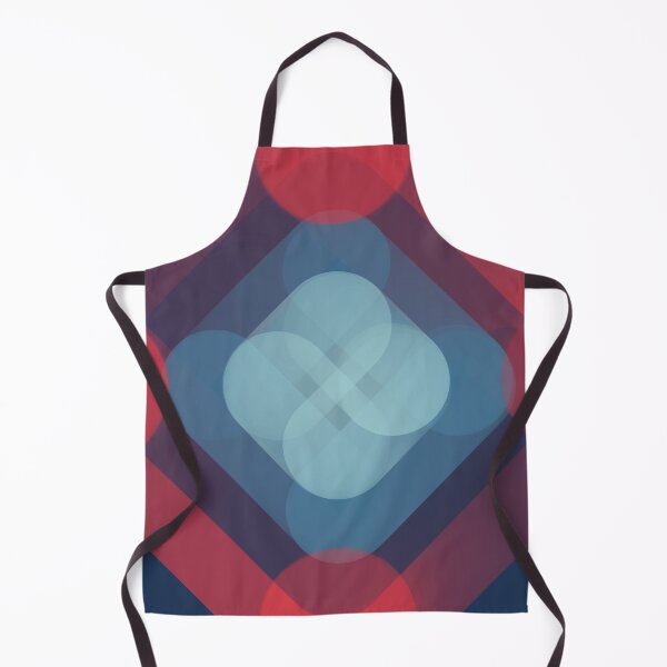 Artikelvorschau, Rot-Blau-geometrisches Muster entworfen und verkauft von Life Is Beautiful.