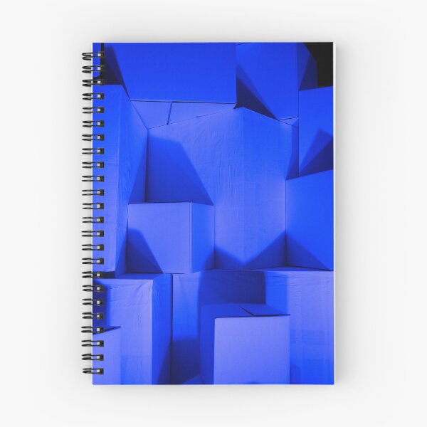 Item preview,  Blue Geometric Boxes  designed and sold by MuscleCarTs.