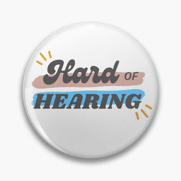 Item preview, hard of hearing designed and sold by STUDIOmilk.
