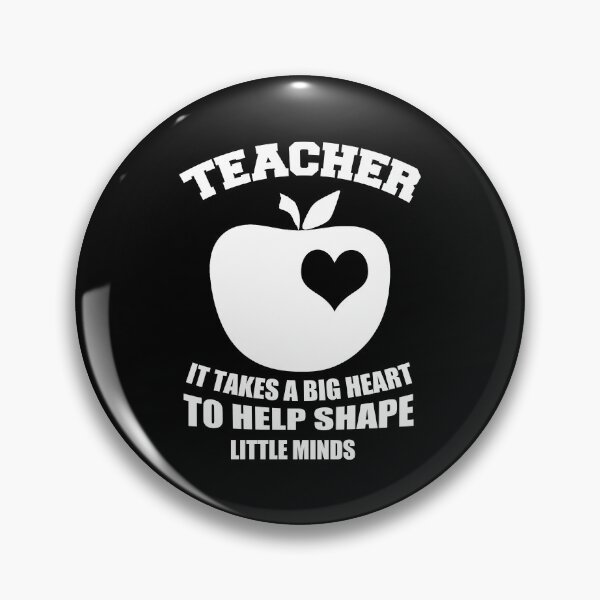 Item preview, Teacher, it takes a big heart - Awesome teacher Gift designed and sold by Teenation9.