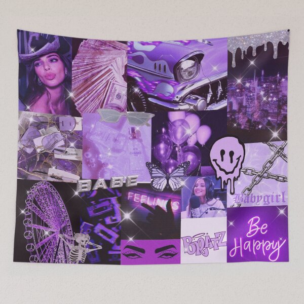 Item preview, purple vibe designed and sold by createdbysydd.