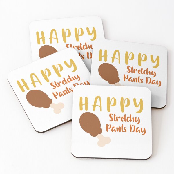Item preview, Happy Stretchy Pants Day Funny Thanksgiving Feast meme designed and sold by WearwhatUthink.