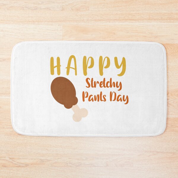 Item preview, Happy Stretchy Pants Day Funny Thanksgiving Feast meme designed and sold by WearwhatUthink.